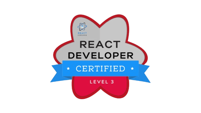 Certified React Developer — Level 3